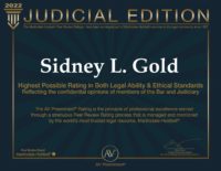 Sid Gold Judicial Edition 2022